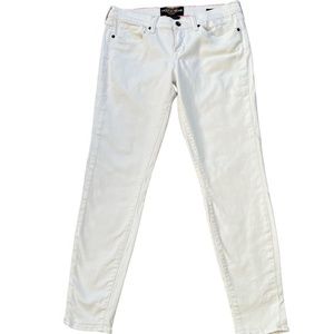 Lucky Brand White Charlie Skinny Jeans‎ Sz. 8